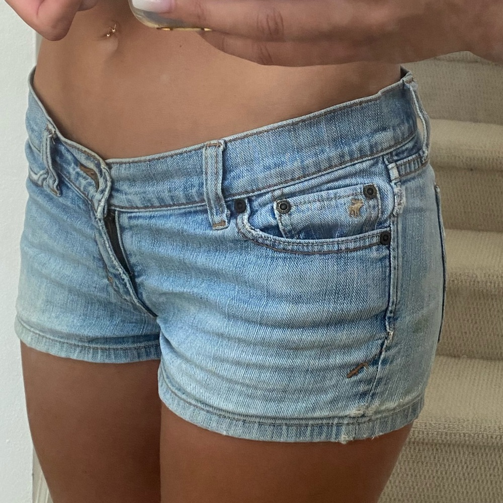 Abercrombie jean shorts